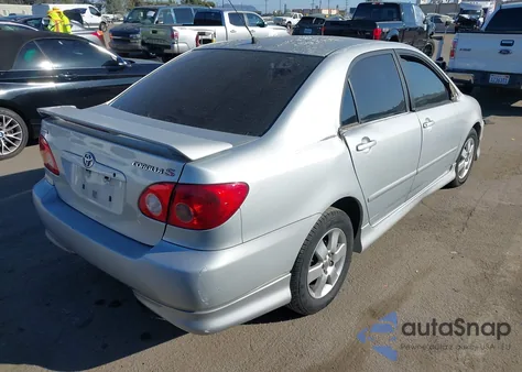 2005 Toyota Corolla S from USA, damaged, VIN 1NXBR32E05Z439980